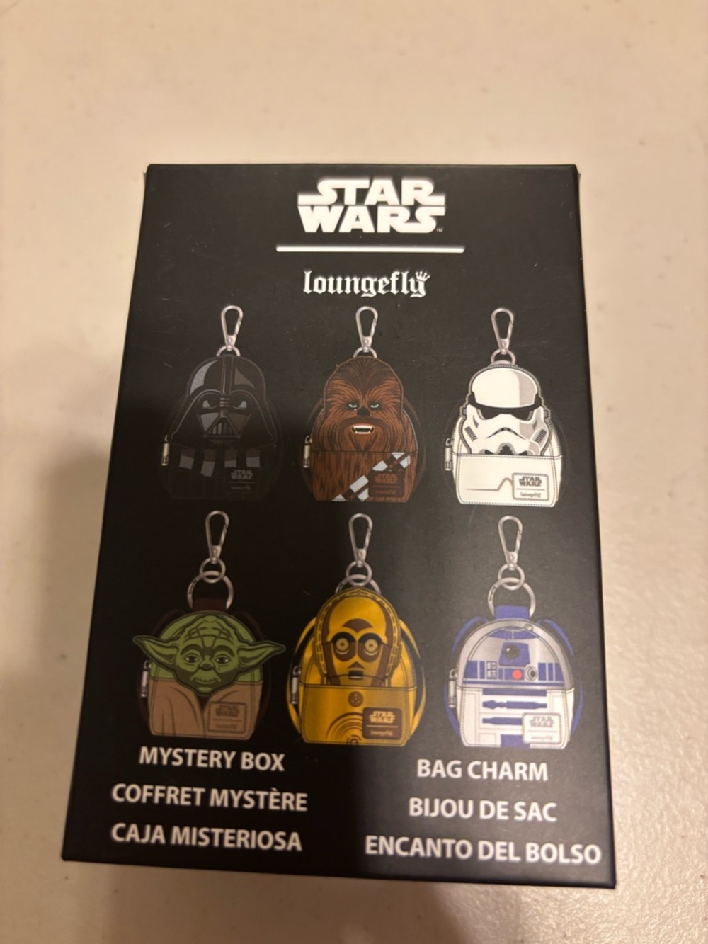 Loungefly Star Wars  Mystery Box Bag Charm